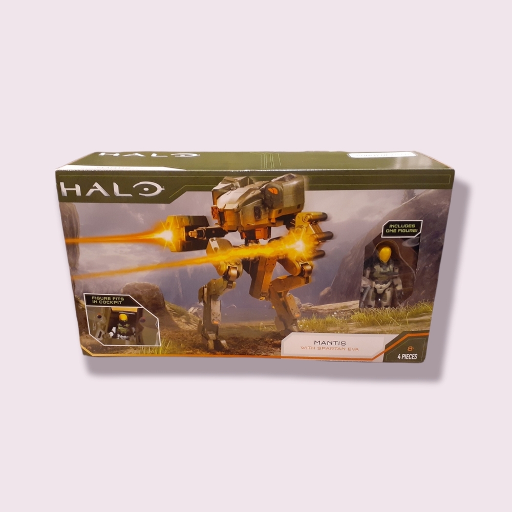 Halo Infinite World of Halo Mantis with Spartan Eva New In Box